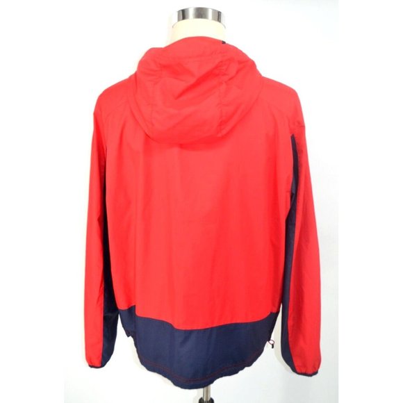 POLO SPORT PERFORMANCE‎ Vintage Men's Hooded Windbreaker SIZE XL Red - Picture 4 of 7